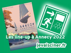 line up annecy 2022 poster