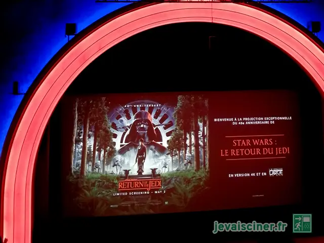 le retour du jedi 40 ans grand rex grand large