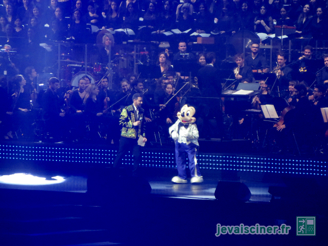 Maxime Guény Mickey Mouse Disney 100 ans Concert