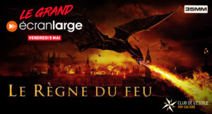 Grand Ecran Large Règne du Feu Poster