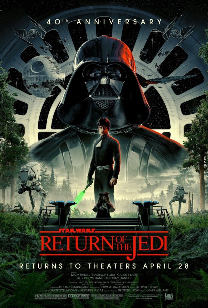 Star Wars Épisode VI 40 ans Poster